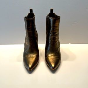 Vince Camuto bronze ankle boot. Size 9.5.